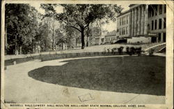 Merrell Hall Lowery Hall - Moulton Hall , Kent State Normal Coege Ohio Postcard Postcard