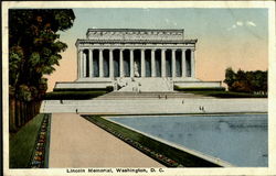 Lincoln Memorial Postcard