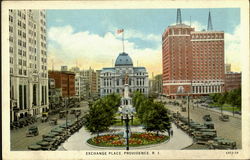 Exchange Place Postcard