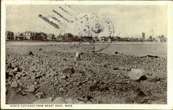 North Cottages From Brant Rock Postcard