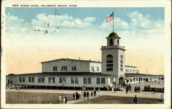 New Ocean Echo Salisbury Beach, MA Postcard Postcard