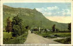 Mt. Tom And Summit House , Holyoke Street Easthampton, MA Postcard Postcard