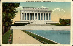 New Lincoln Memorial Postcard