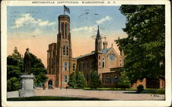 Smithsonian Institution Washington, DC Washington DC Postcard Postcard