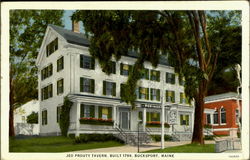 Jed Prouty Tavern Bucksport, ME Postcard Postcard