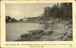 The Pearl House And Beach Postcard