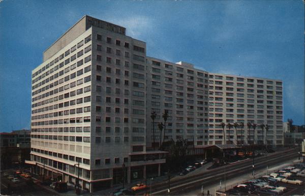 Statler Hotel Los Angeles, CA Mitock & Sons Postcard