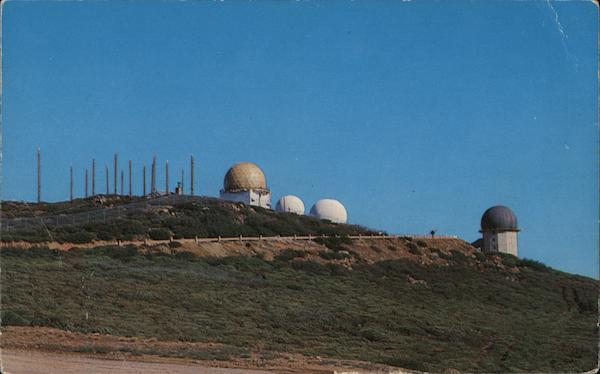 Radar Station Perched on Top of the Laguna Mountains Mount Laguna, CA ...