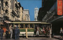 Cable Car Turntable San Francisco, CA Postcard Postcard Postcard