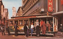 Cable Car on Turntable San Francisco, CA Joseph M. Sherman Postcard Postcard Postcard