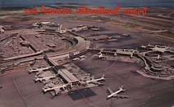 San Francisco International Airport California Postcard Postcard Postcard