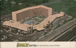 Aerial view of Hanalei Hotel San Diego, CA Postcard Postcard Postcard