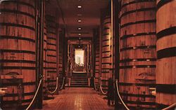 View through the Cellars, Sterling Vineyards Napa, CA Postcard Postcard Postcard