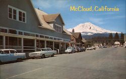 Street Scene McCloud, CA Peter A. Baccilieri Postcard Postcard Postcard