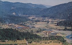 Hoopa Valley Along the Trinity River California Postcard Postcard Postcard