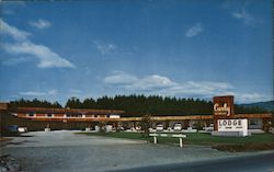 Curly Redwood Lodge Crescent City, CA Postcard Postcard Postcard