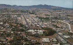 Looking Westward Across the City Toward the Scenic Mountains Escondido, CA Postcard Postcard Postcard