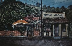 Tony's Jacal Cafe Postcard