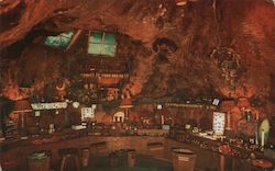 Interior of Eternal Tree House Redcrest, CA Postcard Postcard Postcard