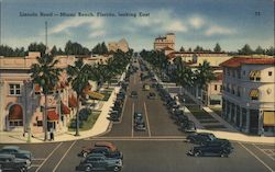 Lincoln Road looking East Postcard