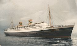 Holland American Line - Nieuw Amsterdam Postcard