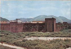 View of the more than 800-year old Kathing Walled City Postcard