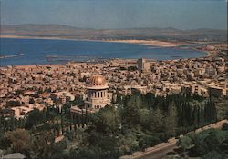 General View of the Port of Haifa Postcard