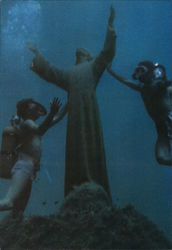 Christ of the Abyss Postcard