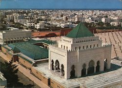 The Mausoleum of Mohammed V Rabat, Morocco Africa Postcard Postcard Postcard