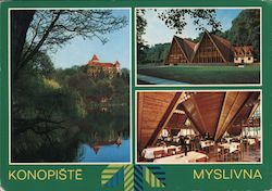 KONOPISTE MYSLIVNA Postcard