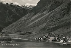 12-8-6 Gudvangen, Norge Norway Postcard Postcard Postcard