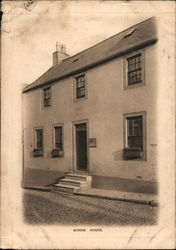 BURNS HOUSE Dumfries, Scotland Postcard Postcard Postcard