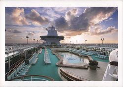 Royal Caribbean's Sovereign Of The Seas Postcard