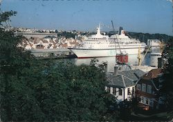 Cruise Ship, Port of Stavenger Stavanger, Norway Postcard Postcard Postcard