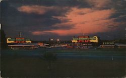 Rancho Bakersfield Motel Postcard