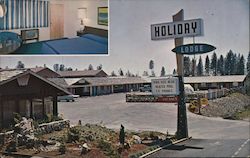 Holiday Lodge Postcard