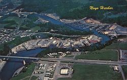 Noyo Harbor & Fishing Village Postcard