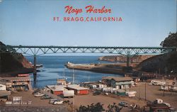 Noyo Harbor Fort Bragg, CA Postcard Postcard Postcard