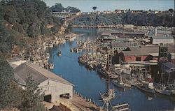 Noyo Harbor Fort Bragg, CA Postcard Postcard Postcard