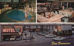 Francisco Civic Center Motel & Restuarant Postcard