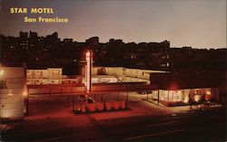 Star Motel Postcard