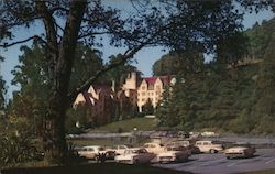 Bowles Hall, University of California Residence Hall Postcard