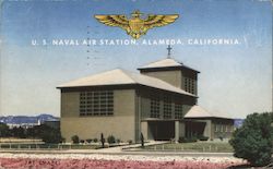 U.S. Naval Air Station Postcard