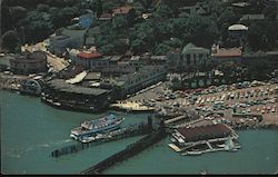 Birds Eye View of Sausalito Postcard