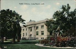 Public Library Postcard