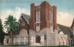 First Presbyterian Church San Bernardino, CA Postcard Postcard Postcard