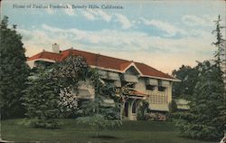 Home of Pauline Frederick Postcard