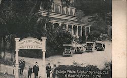 Vallejo White Sulphur Springs California Postcard Postcard Postcard