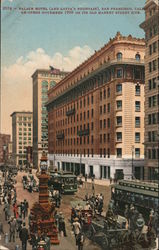 Palace Hotel (and Lotta's Fountain) San Francisco, CA Postcard Postcard Postcard