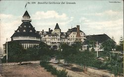 Beautiful California-Del Coranado Coronado, CA Postcard Postcard Postcard